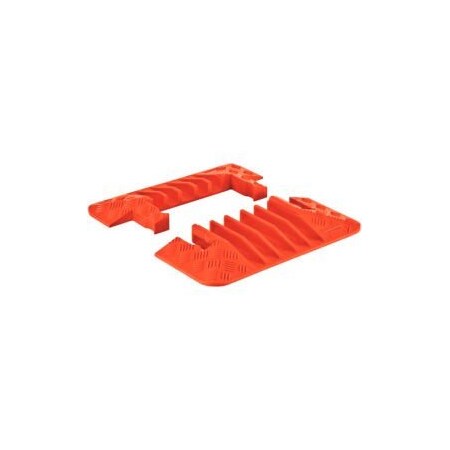 Justrite Safety Group Guard Dog® 5 CH End Cap-Orange GDEC5X125-O
